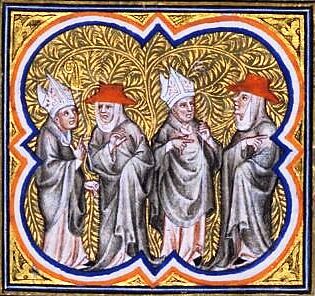 BNF grand schisme ; deux papes